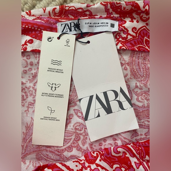 NWT: Zara Linen Mini Skirt - Picture 5 of 8